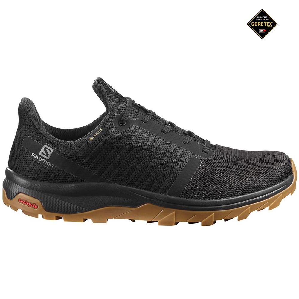 Zapatillas Running Asfalto Salomon Hombre Negras - Salomon Argentina OUTBOUND PRISM GORE-TEX,827604-